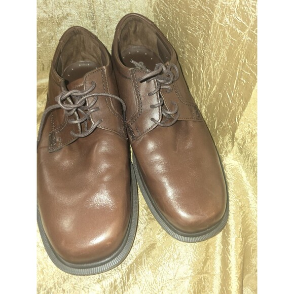 SAS Ambassador Men’s Brown Leather Comfort Oxford Shoes Size 12.5 W Made in USA - Picture 7 of 8